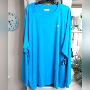 Columbia PFG Omni Shade Solar Stream Long Sleeve Shirt 4X NWT